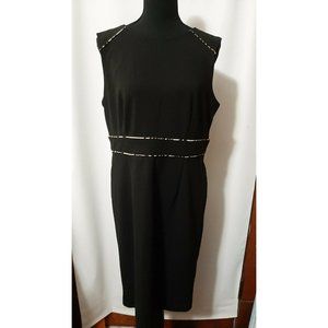 Liz Claiborne Black w/Accent Size 12 Women's Dress